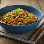 Delicious and easy saucy ramen noodles served in a bowl, perfect for a comforting meal any time.