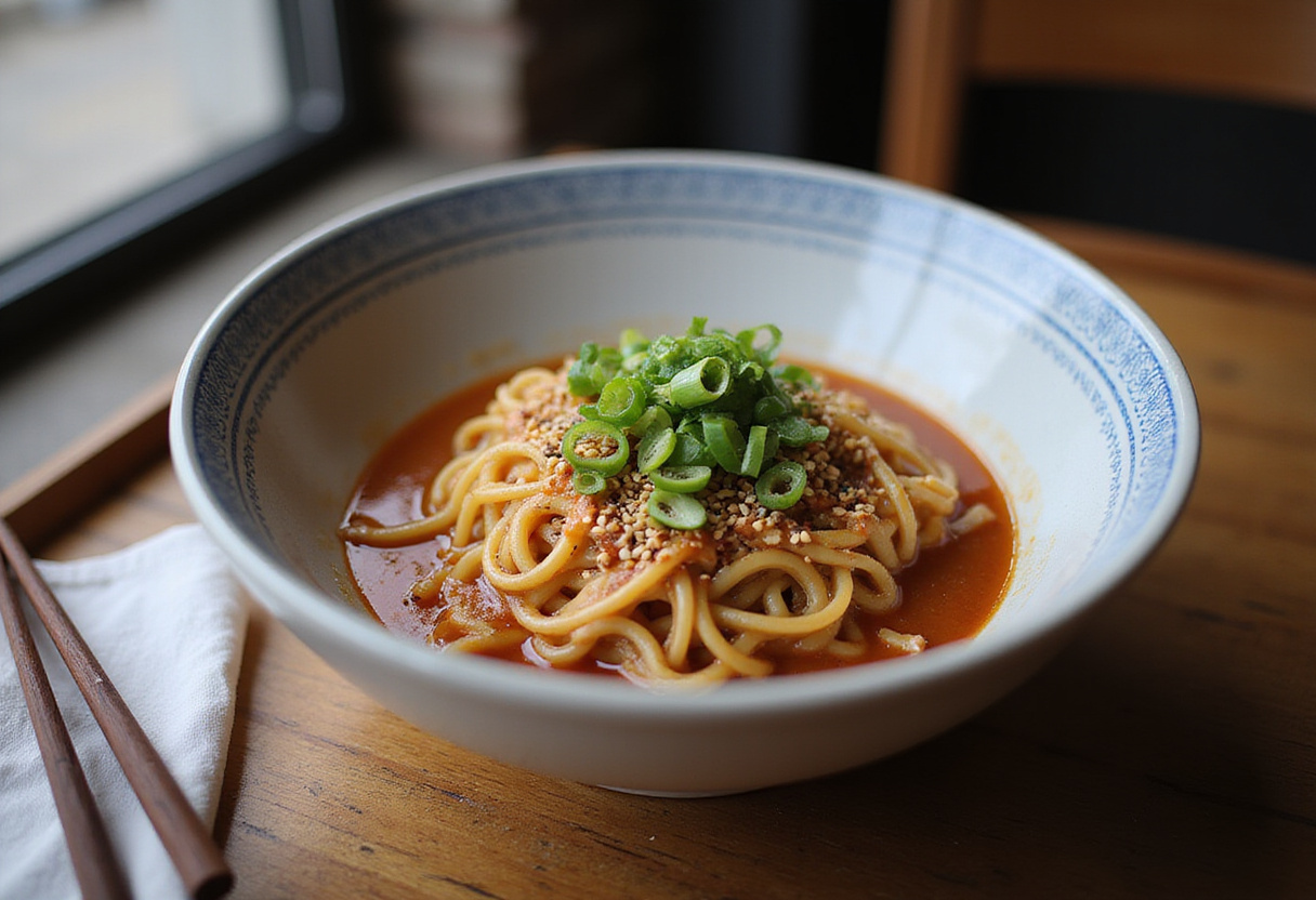 Delicious and easy saucy ramen noodles served in a bowl, perfect for a comforting meal any time.