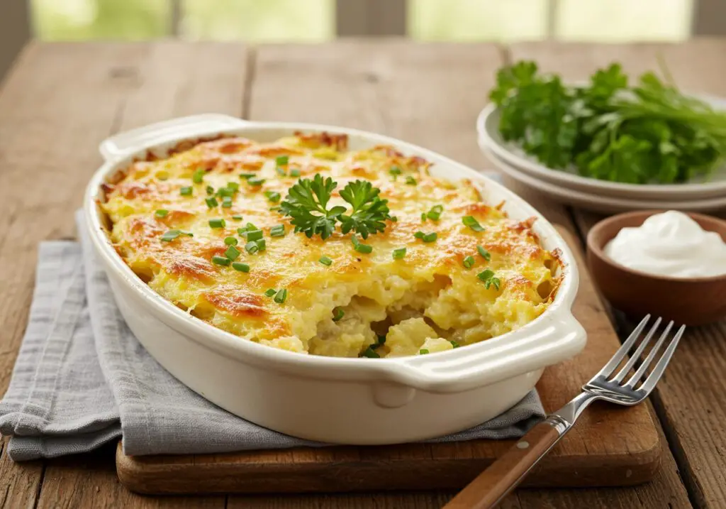 Delicious and golden Easy Lipton Onion Soup Potatoes served warm, showcasing the perfect combination of flavors.