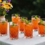Vibrant and refreshing No-Cook Fruit-Chili Mocktail ready for serving, perfect for a healthy drink choice.