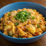 Serving the BEST Egg Roll in a Bowl, showcasing a colorful and appetizing dish made with fresh ingredients.
