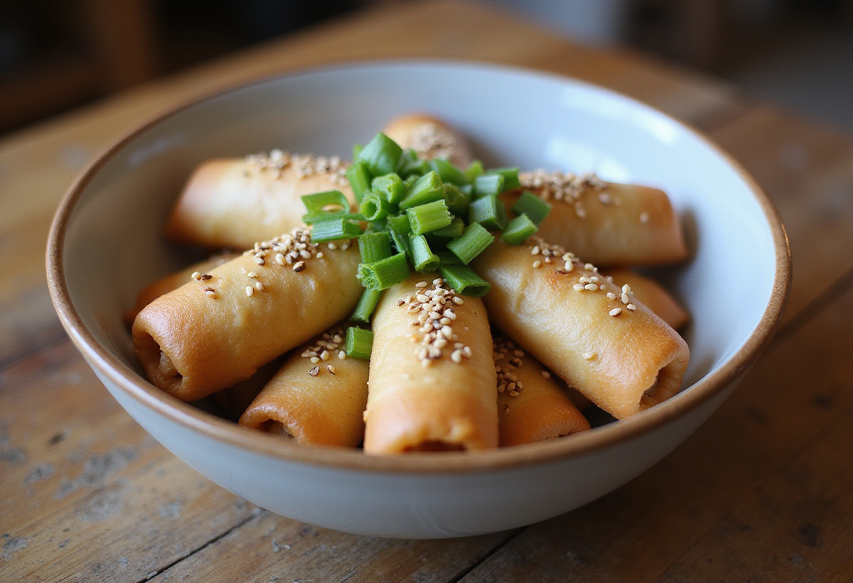 Serving the BEST Egg Roll in a Bowl, showcasing a colorful and appetizing dish made with fresh ingredients.