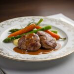 The final presentation of the Viral Chicken Liver recipe featuring an elegant dish, perfect for serving at dinner or a gathering.